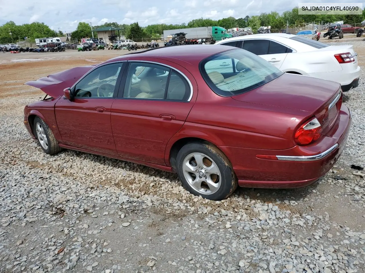 2000 Jaguar S-Type VIN: SAJDA01C4YFL40690 Lot: 54243315