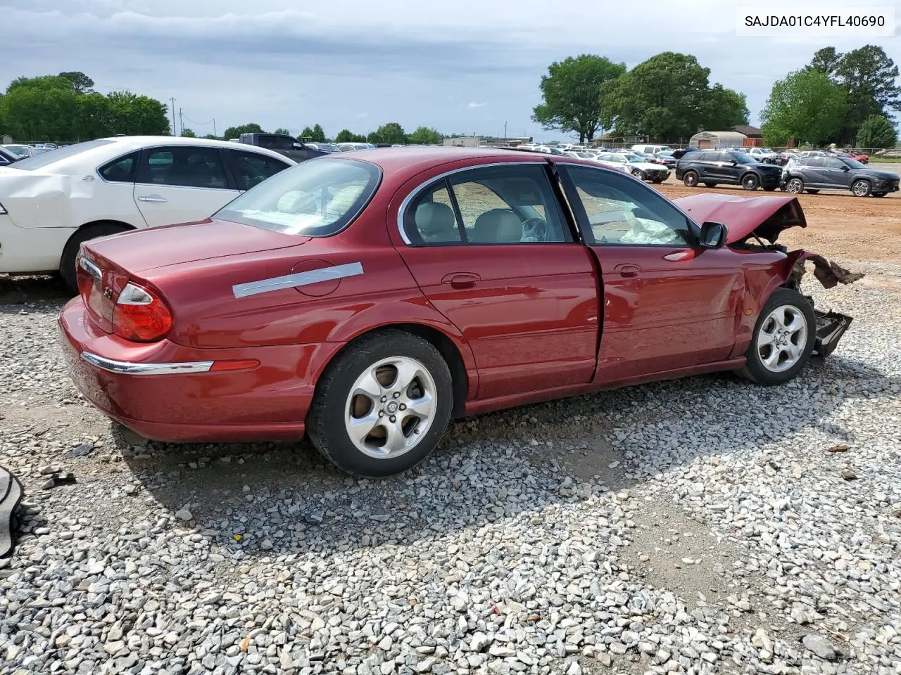 2000 Jaguar S-Type VIN: SAJDA01C4YFL40690 Lot: 54243315