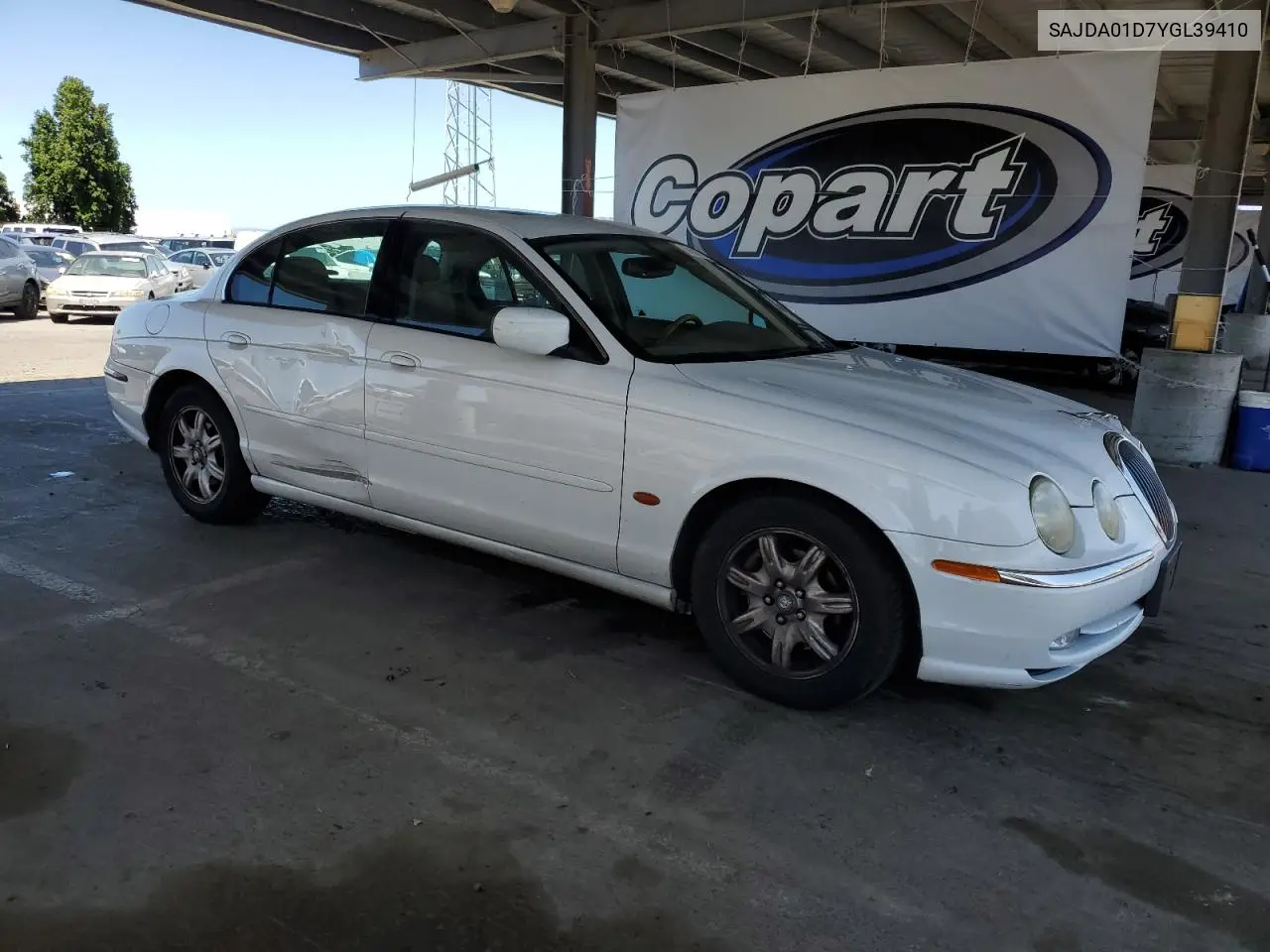2000 Jaguar S-Type VIN: SAJDA01D7YGL39410 Lot: 56814185