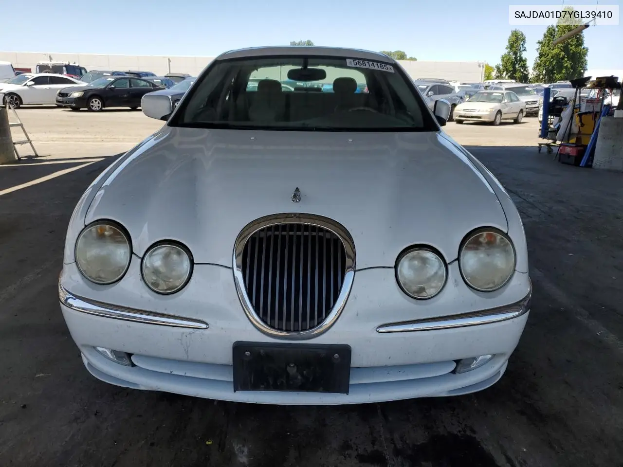 2000 Jaguar S-Type VIN: SAJDA01D7YGL39410 Lot: 56814185