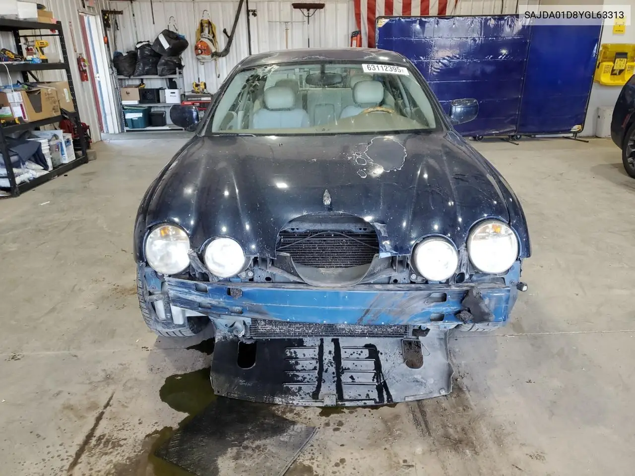 2000 Jaguar S-Type VIN: SAJDA01D8YGL63313 Lot: 63112395