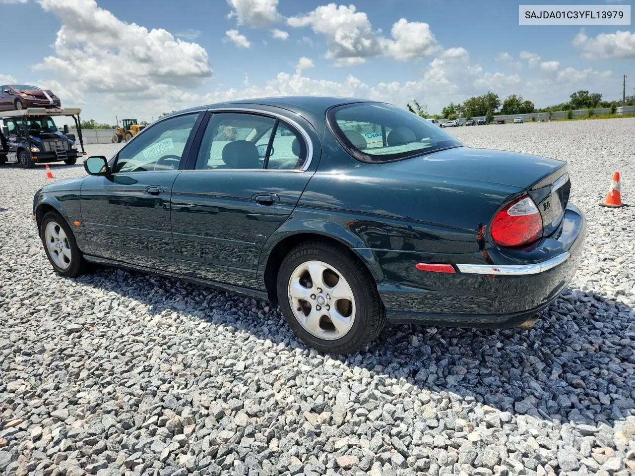 2000 Jaguar S-Type VIN: SAJDA01C3YFL13979 Lot: 63673355