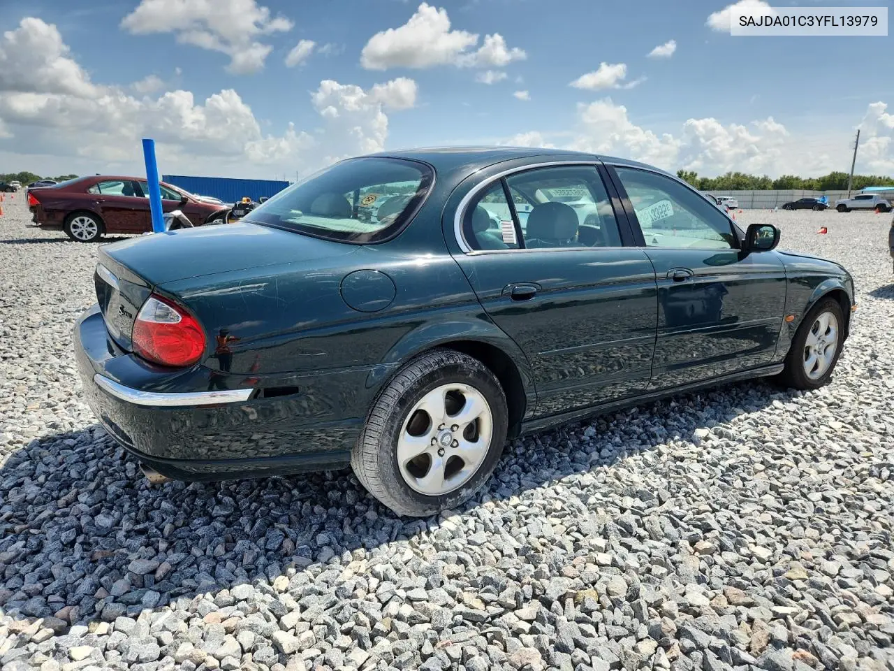 2000 Jaguar S-Type VIN: SAJDA01C3YFL13979 Lot: 63673355