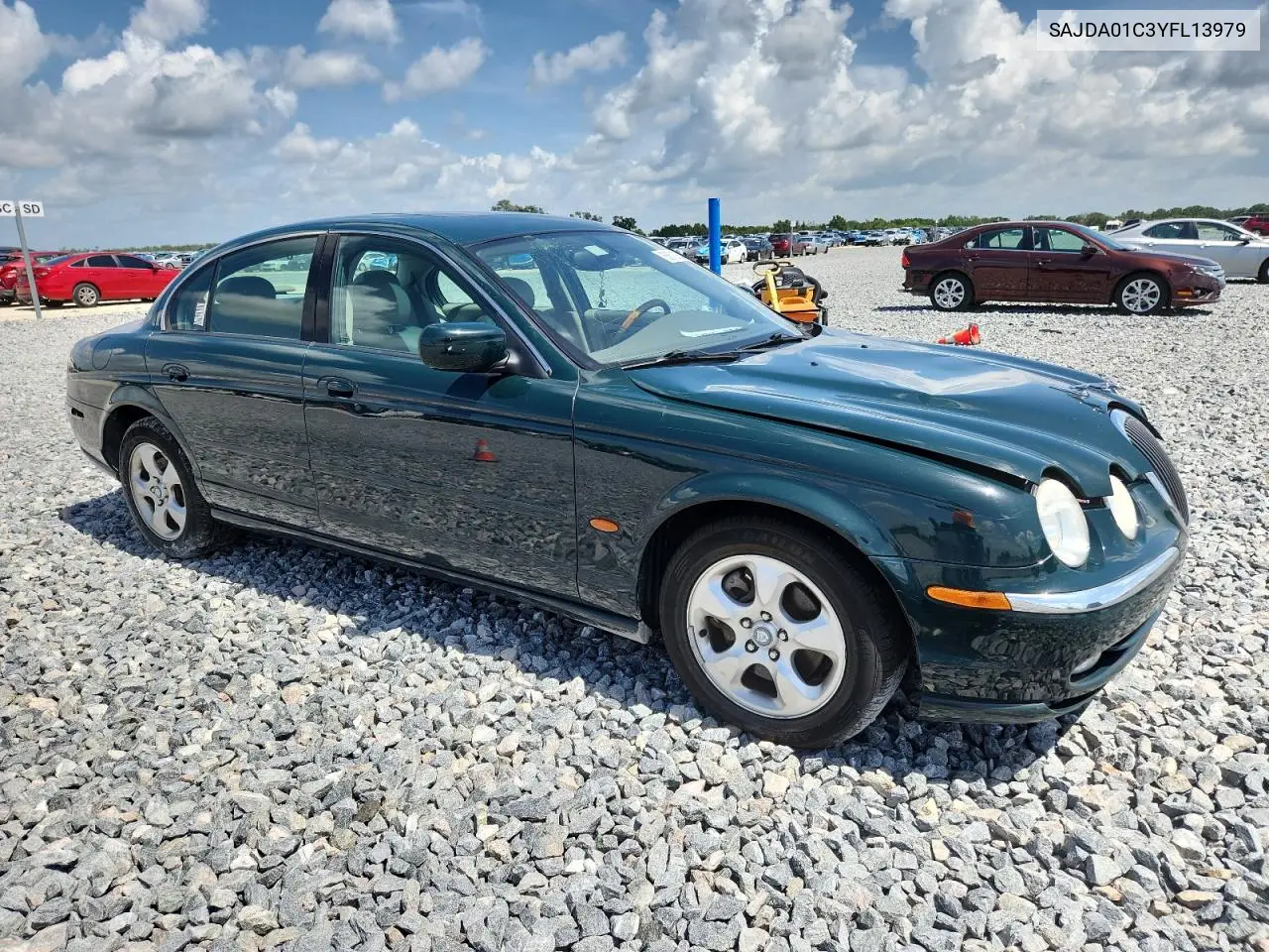 2000 Jaguar S-Type VIN: SAJDA01C3YFL13979 Lot: 63673355