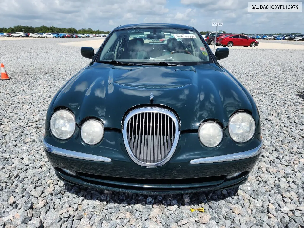 2000 Jaguar S-Type VIN: SAJDA01C3YFL13979 Lot: 63673355