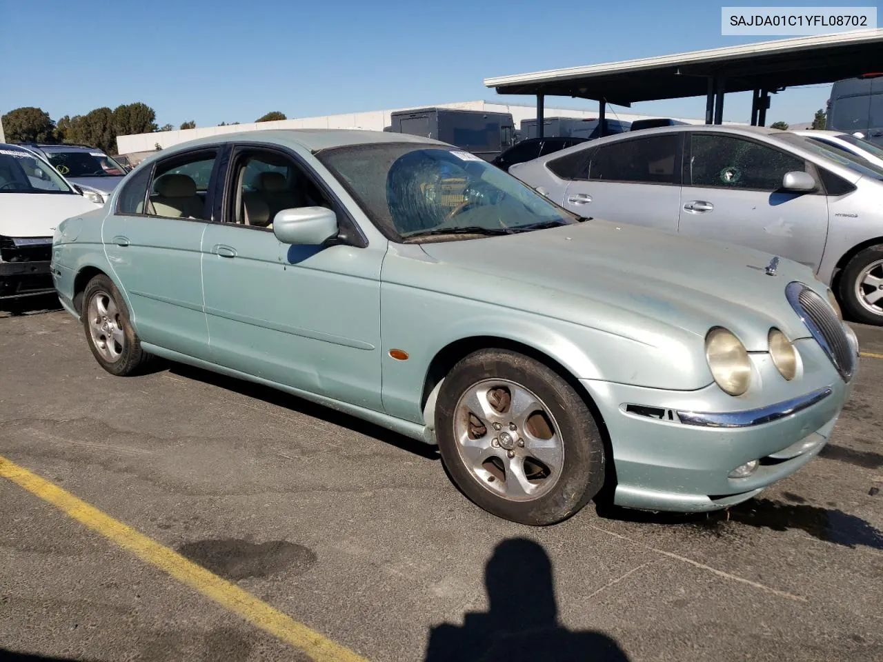 2000 Jaguar S-Type VIN: SAJDA01C1YFL08702 Lot: 77827744