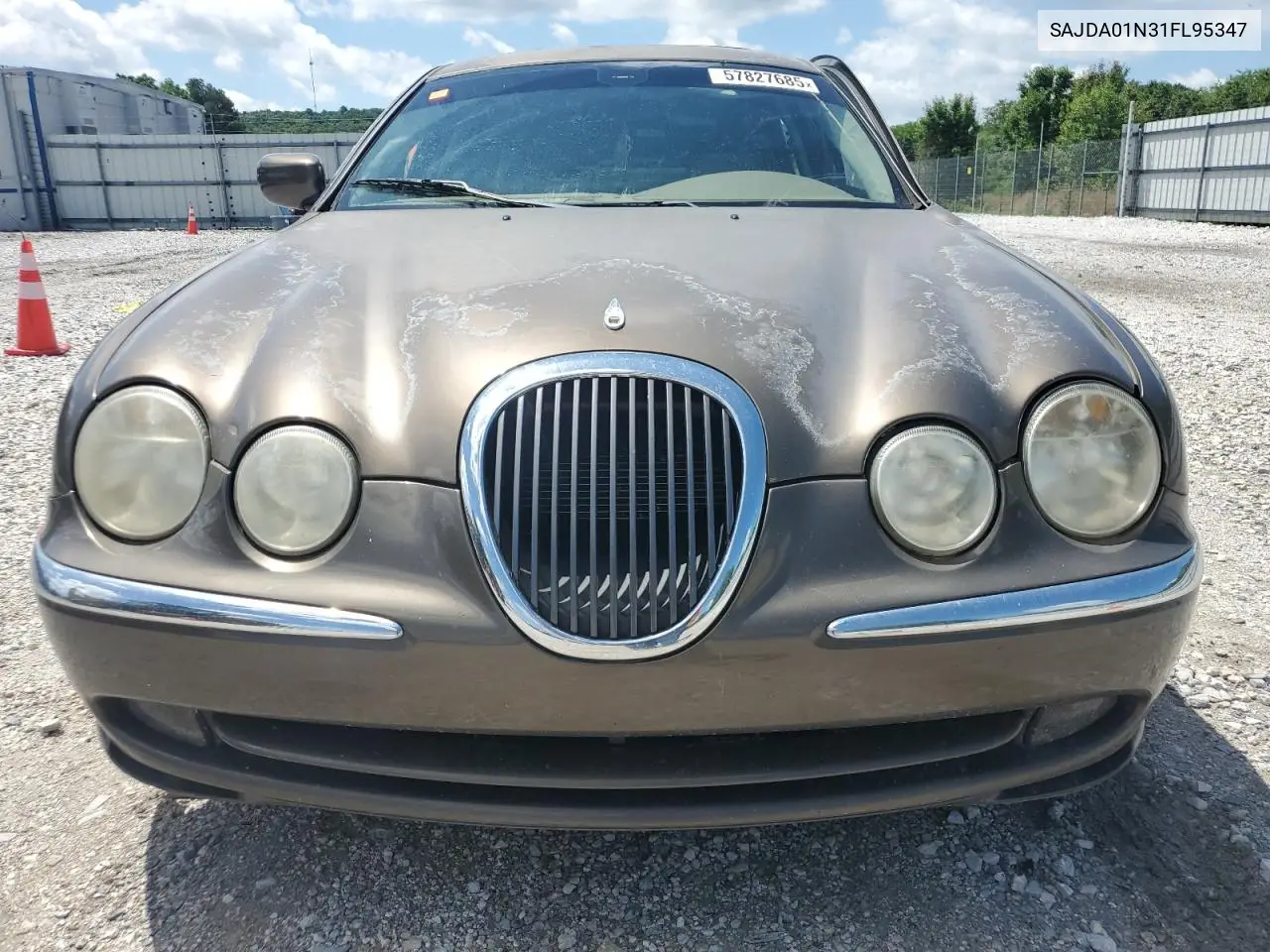 2001 Jaguar S-Type VIN: SAJDA01N31FL95347 Lot: 57827685