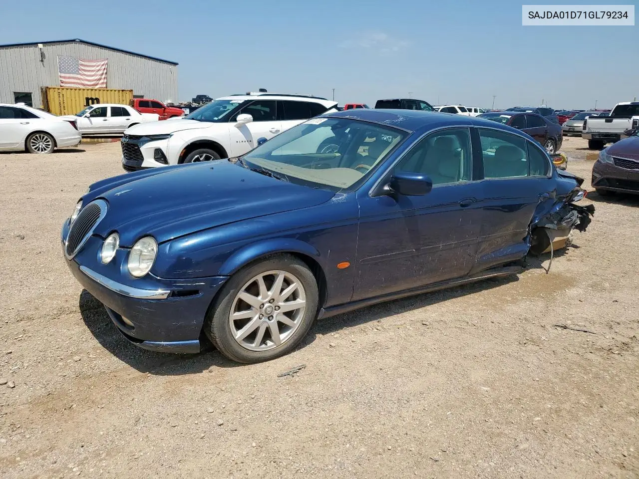2001 Jaguar S-Type VIN: SAJDA01D71GL79234 Lot: 60030705