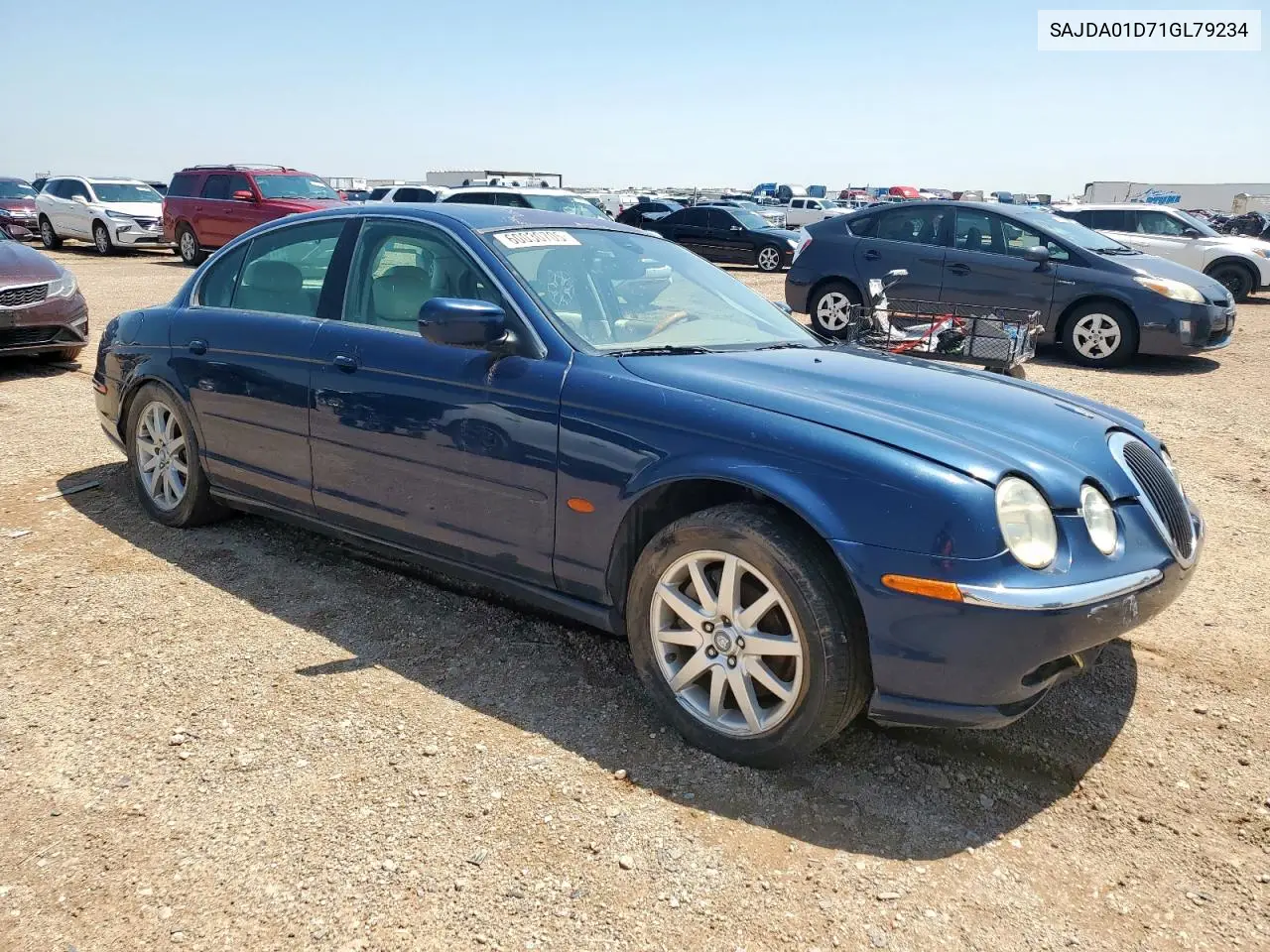 2001 Jaguar S-Type VIN: SAJDA01D71GL79234 Lot: 60030705