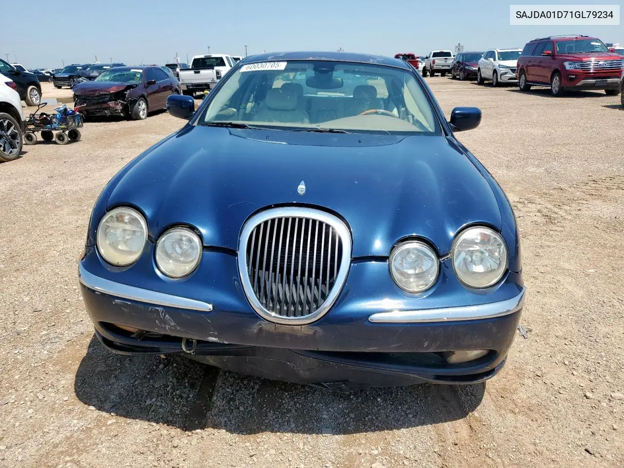 2001 Jaguar S-Type VIN: SAJDA01D71GL79234 Lot: 60030705