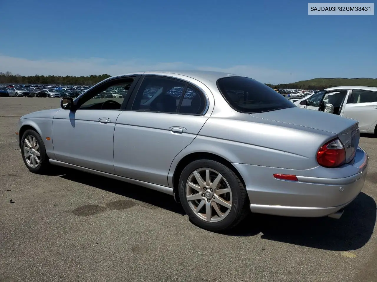 2002 Jaguar S-Type Sport VIN: SAJDA03P82GM38431 Lot: 54934795