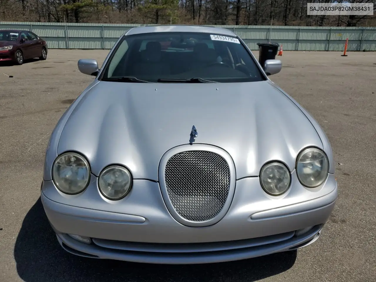 2002 Jaguar S-Type Sport VIN: SAJDA03P82GM38431 Lot: 54934795
