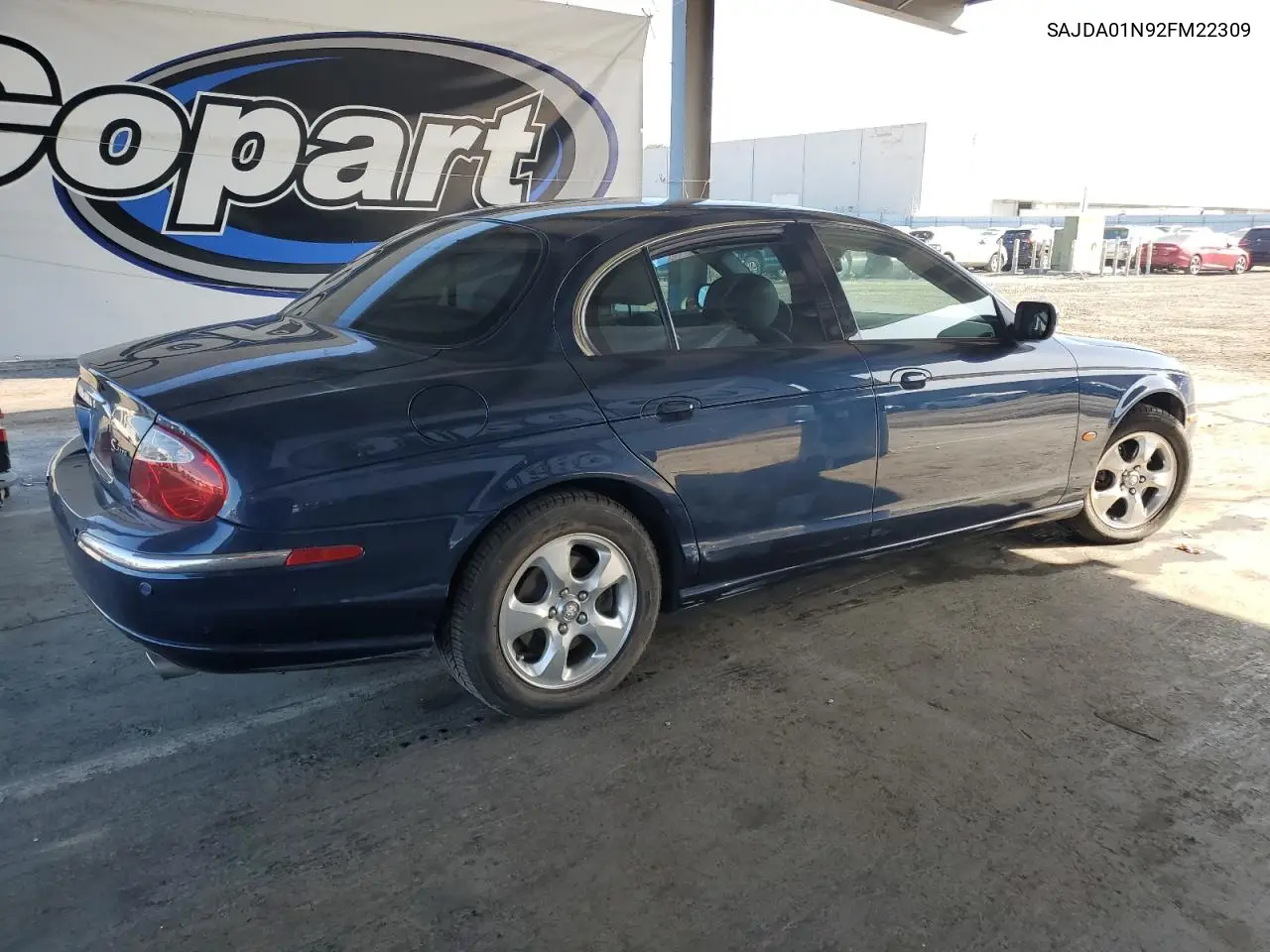 2002 Jaguar S-Type VIN: SAJDA01N92FM22309 Lot: 56733435