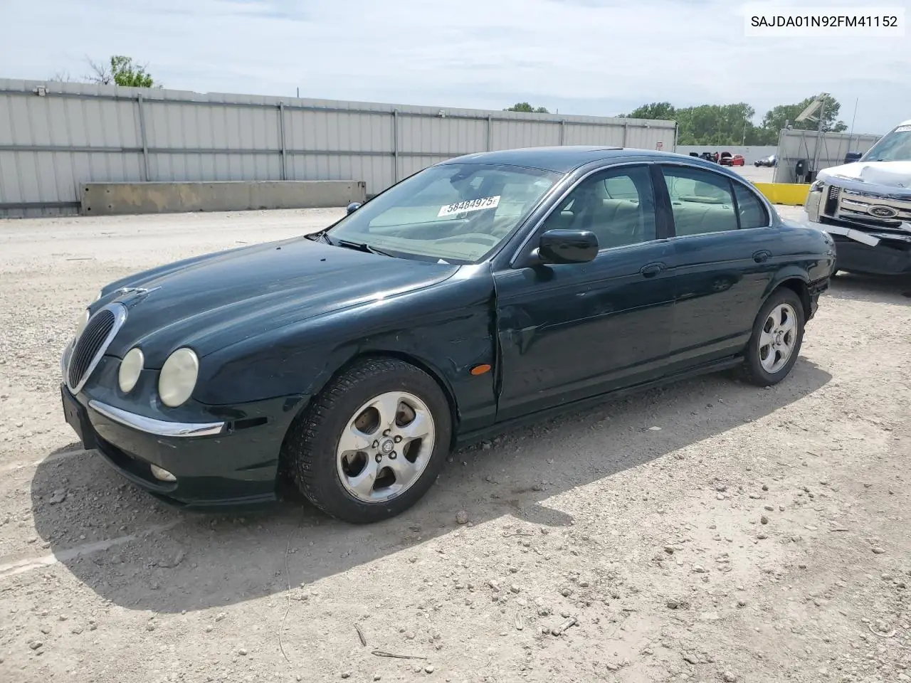 2002 Jaguar S-Type VIN: SAJDA01N92FM41152 Lot: 58484975
