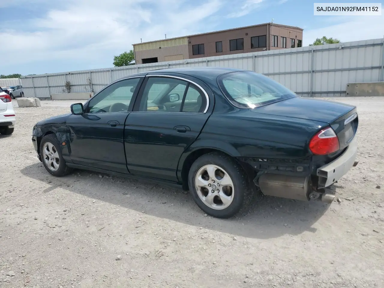 2002 Jaguar S-Type VIN: SAJDA01N92FM41152 Lot: 58484975