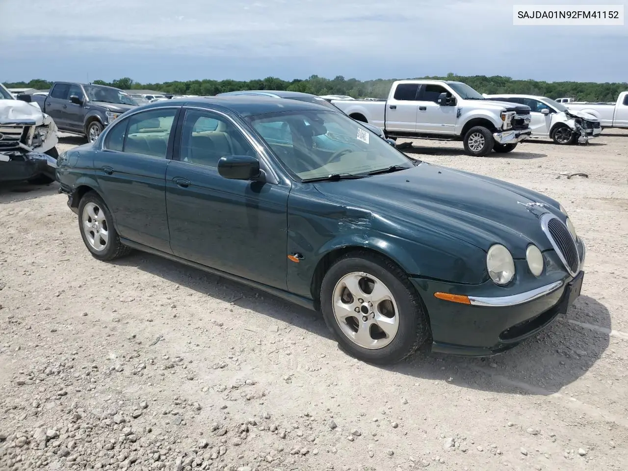 2002 Jaguar S-Type VIN: SAJDA01N92FM41152 Lot: 58484975
