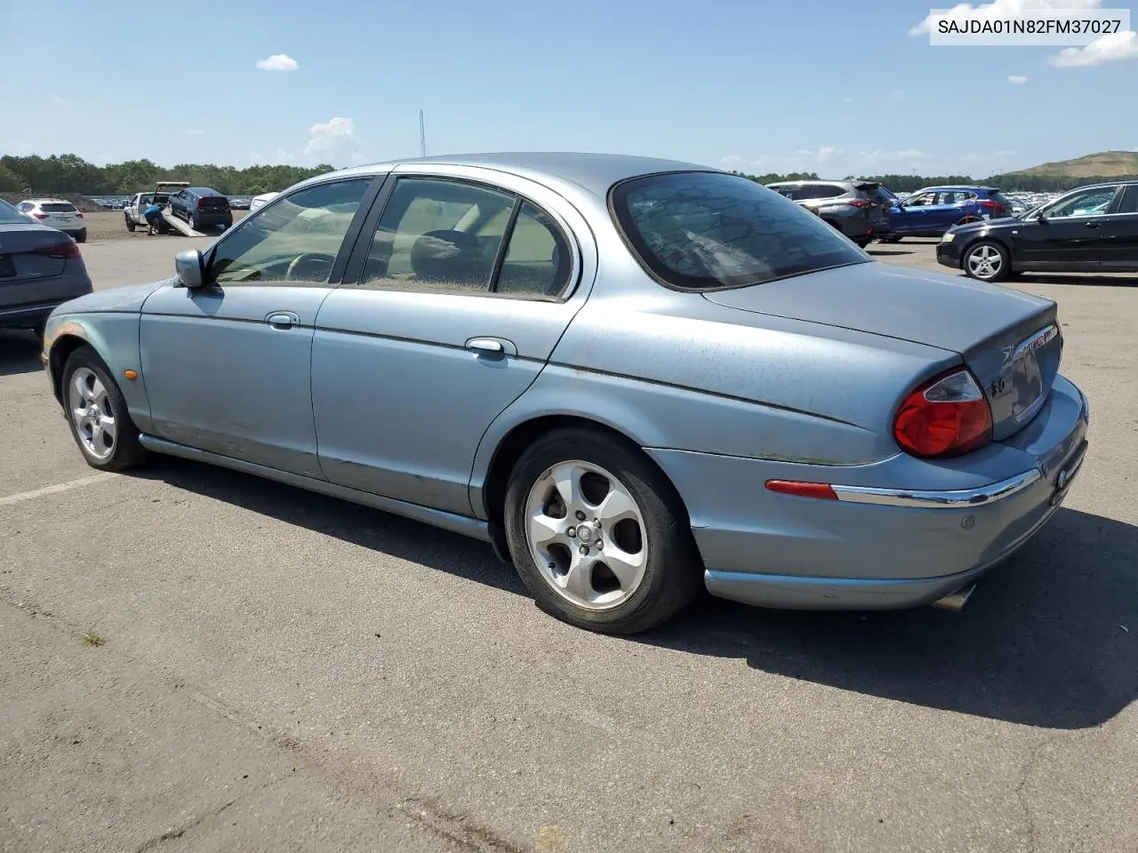 2002 Jaguar S-Type VIN: SAJDA01N82FM37027 Lot: 60740595