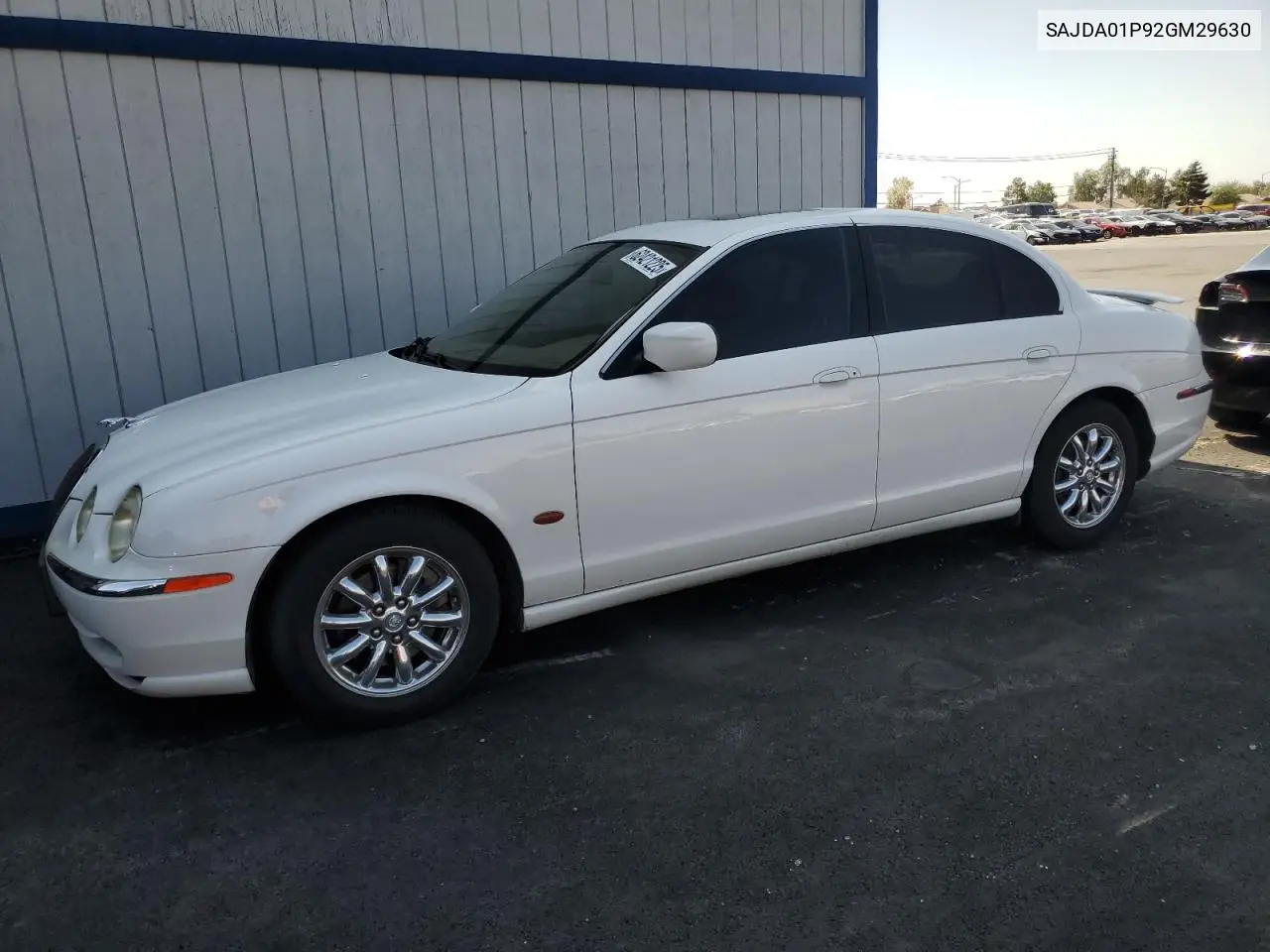 2002 Jaguar S-Type VIN: SAJDA01P92GM29630 Lot: 62421225