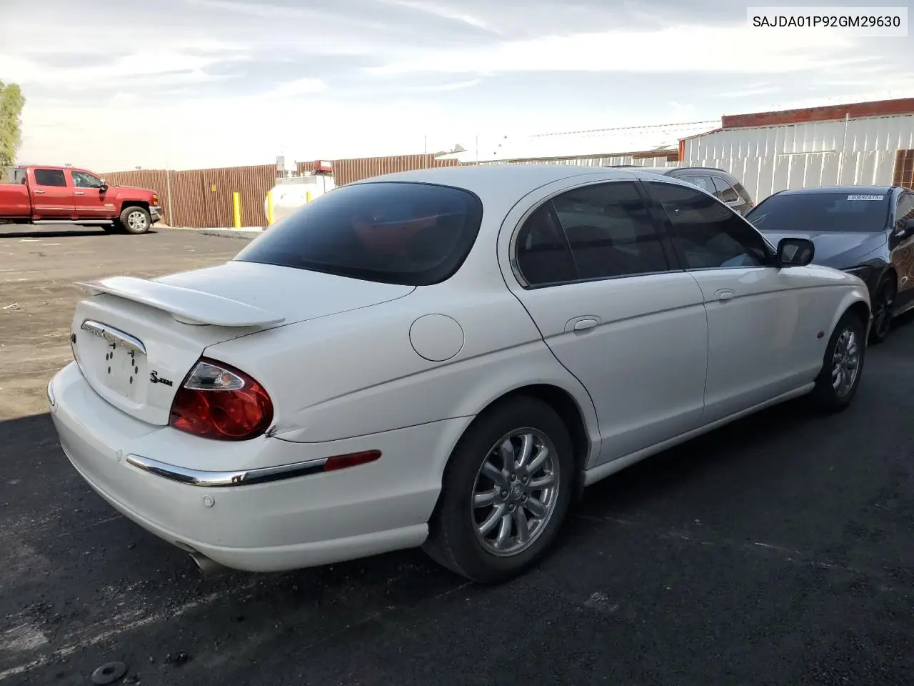 2002 Jaguar S-Type VIN: SAJDA01P92GM29630 Lot: 62421225