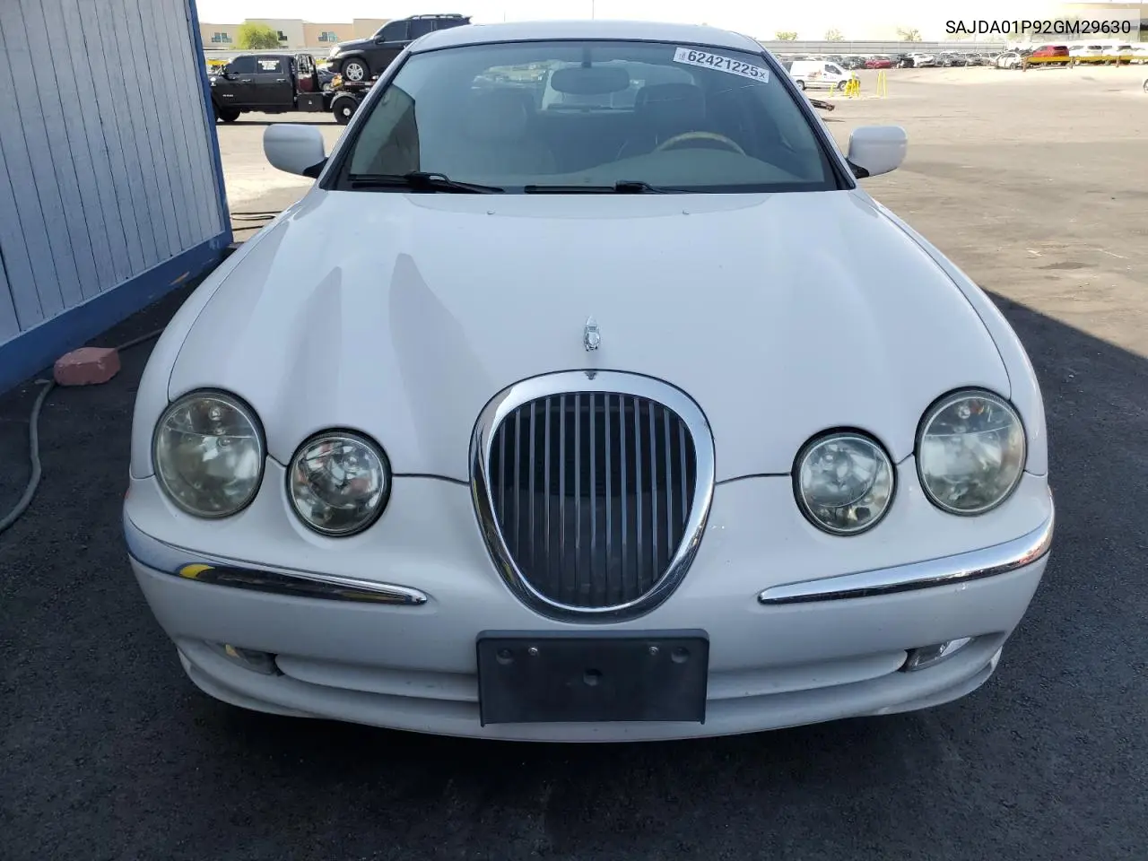 2002 Jaguar S-Type VIN: SAJDA01P92GM29630 Lot: 62421225