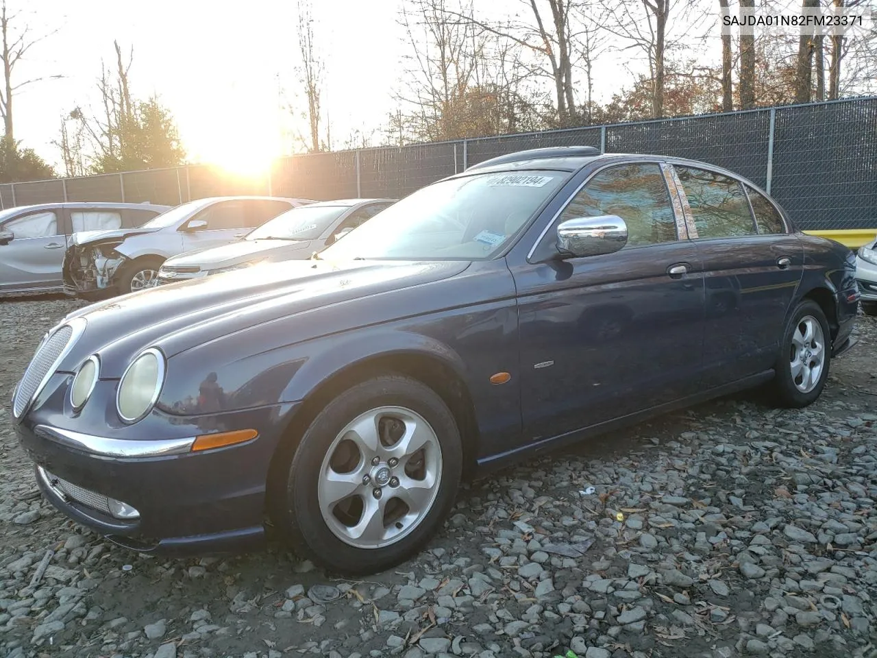 2002 Jaguar S-Type VIN: SAJDA01N82FM23371 Lot: 82902194