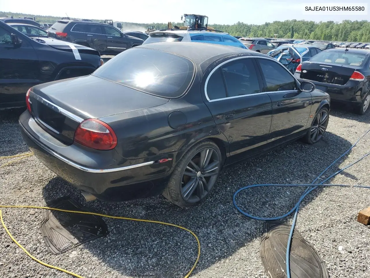 2003 Jaguar S-Type VIN: SAJEA01U53HM65580 Lot: 55539425