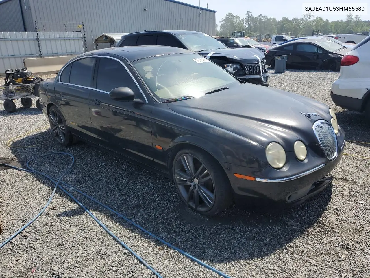 2003 Jaguar S-Type VIN: SAJEA01U53HM65580 Lot: 55539425