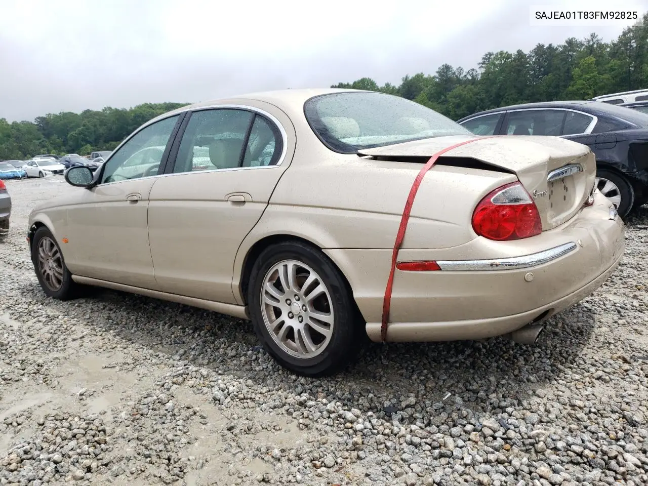 2003 Jaguar S-Type VIN: SAJEA01T83FM92825 Lot: 59464685