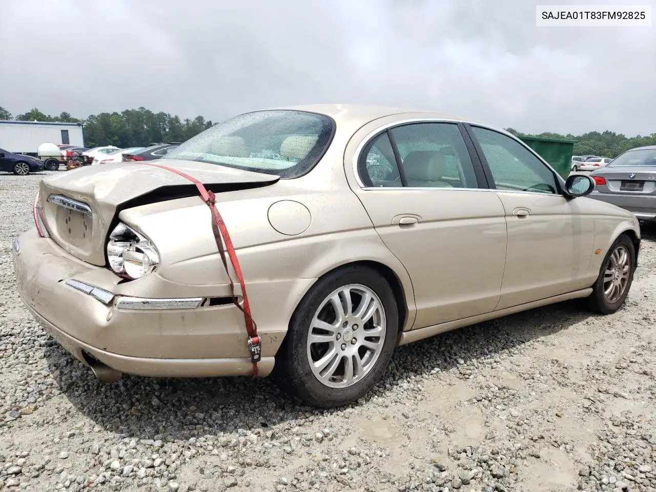 2003 Jaguar S-Type VIN: SAJEA01T83FM92825 Lot: 59464685