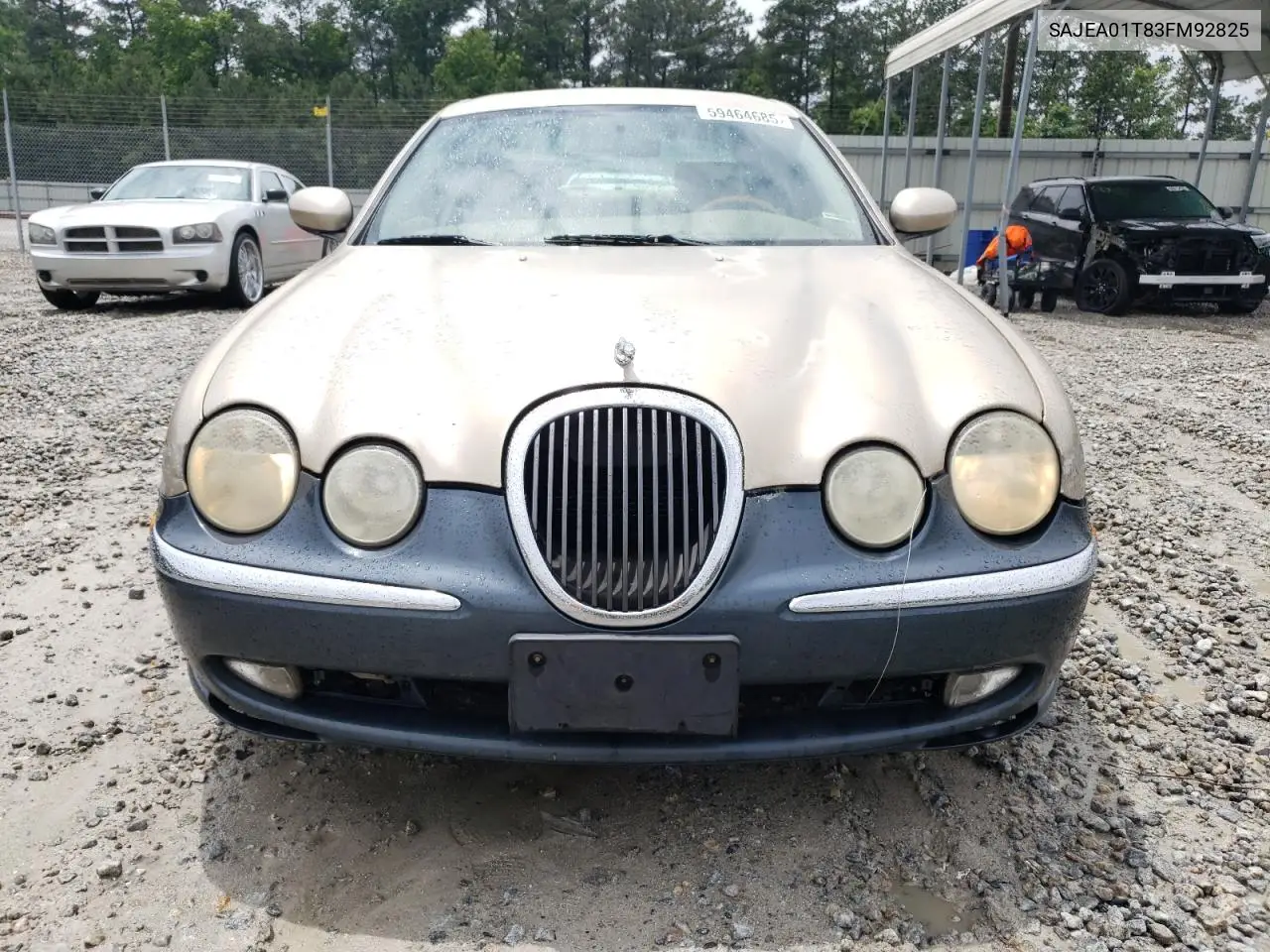 2003 Jaguar S-Type VIN: SAJEA01T83FM92825 Lot: 59464685