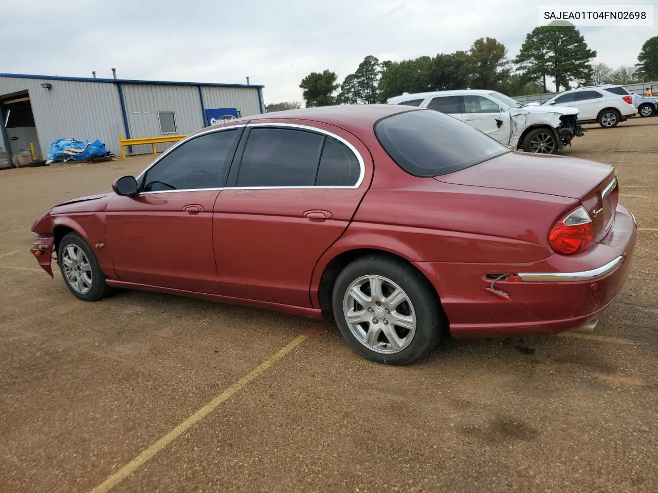 2004 Jaguar S-Type VIN: SAJEA01T04FN02698 Lot: 73572784