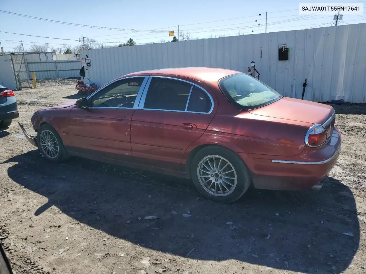 2005 Jaguar S-Type VIN: SAJWA01T55FN17641 Lot: 49897515