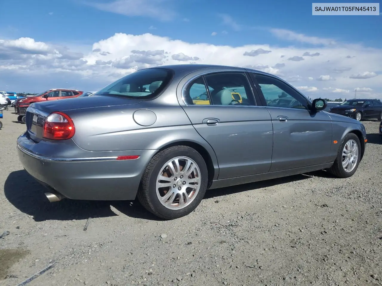 2005 Jaguar S-Type VIN: SAJWA01T05FN45413 Lot: 56767185