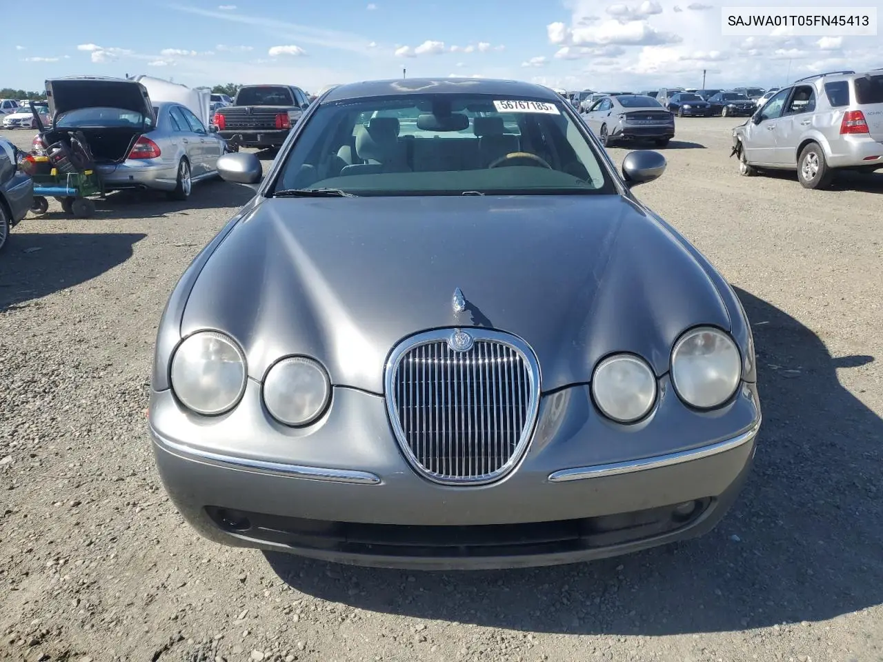 2005 Jaguar S-Type VIN: SAJWA01T05FN45413 Lot: 56767185