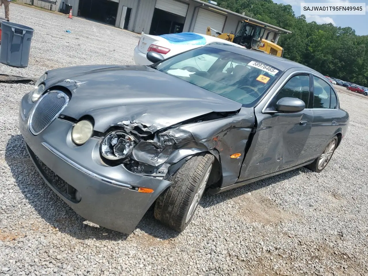 2005 Jaguar S-Type VIN: SAJWA01T95FN49945 Lot: 58976465