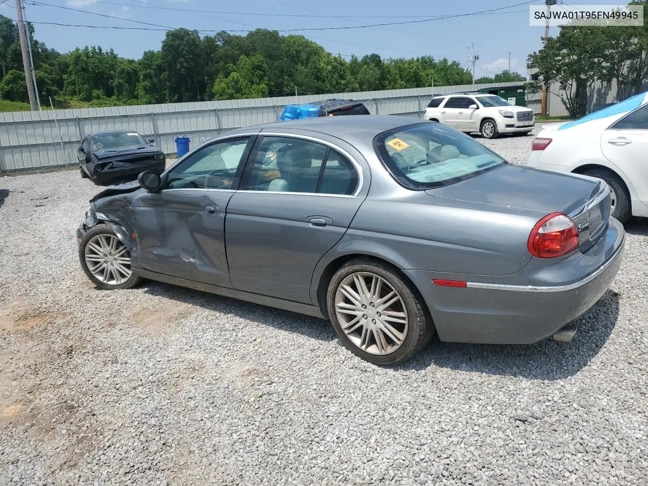 2005 Jaguar S-Type VIN: SAJWA01T95FN49945 Lot: 58976465