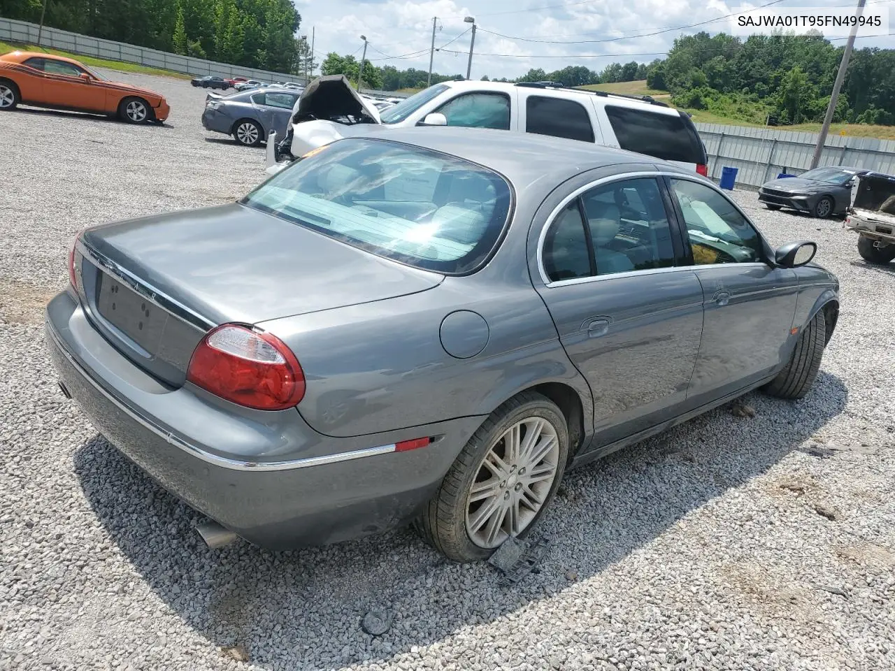 2005 Jaguar S-Type VIN: SAJWA01T95FN49945 Lot: 58976465