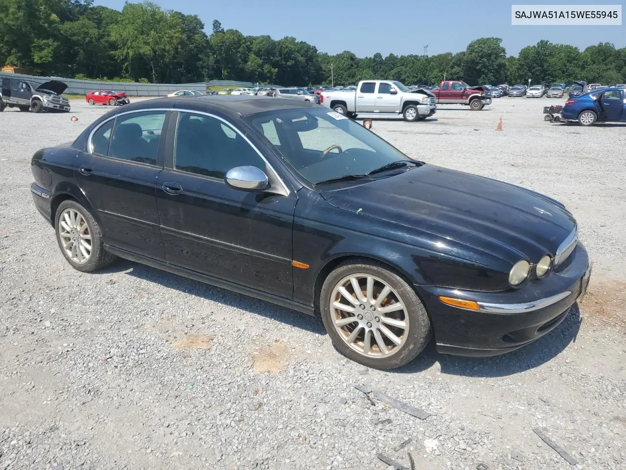 2005 Jaguar X-Type 3.0 VIN: SAJWA51A15WE55945 Lot: 63942365