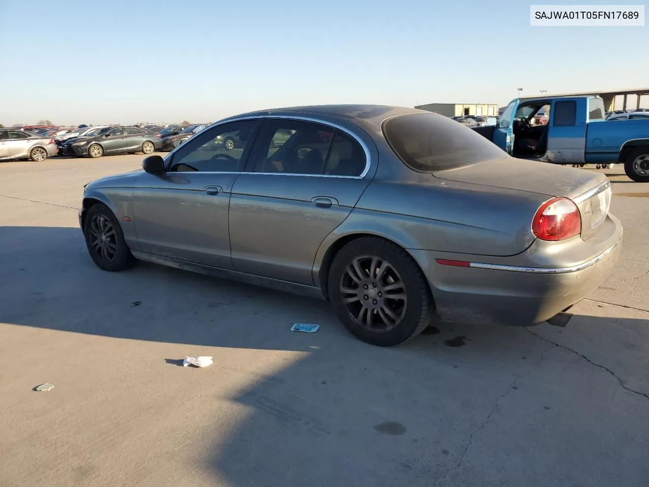 2005 Jaguar S-Type VIN: SAJWA01T05FN17689 Lot: 83209234