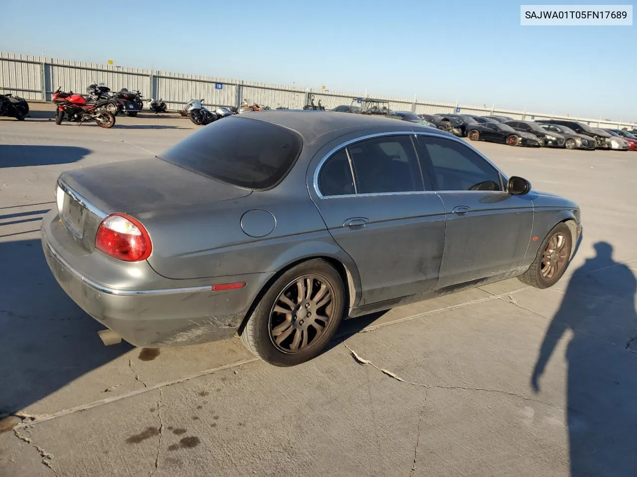 2005 Jaguar S-Type VIN: SAJWA01T05FN17689 Lot: 83209234