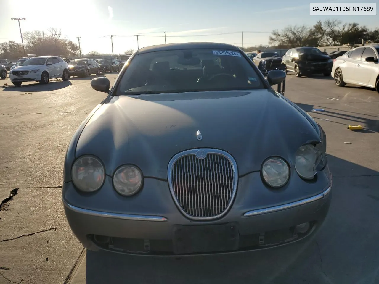 2005 Jaguar S-Type VIN: SAJWA01T05FN17689 Lot: 83209234