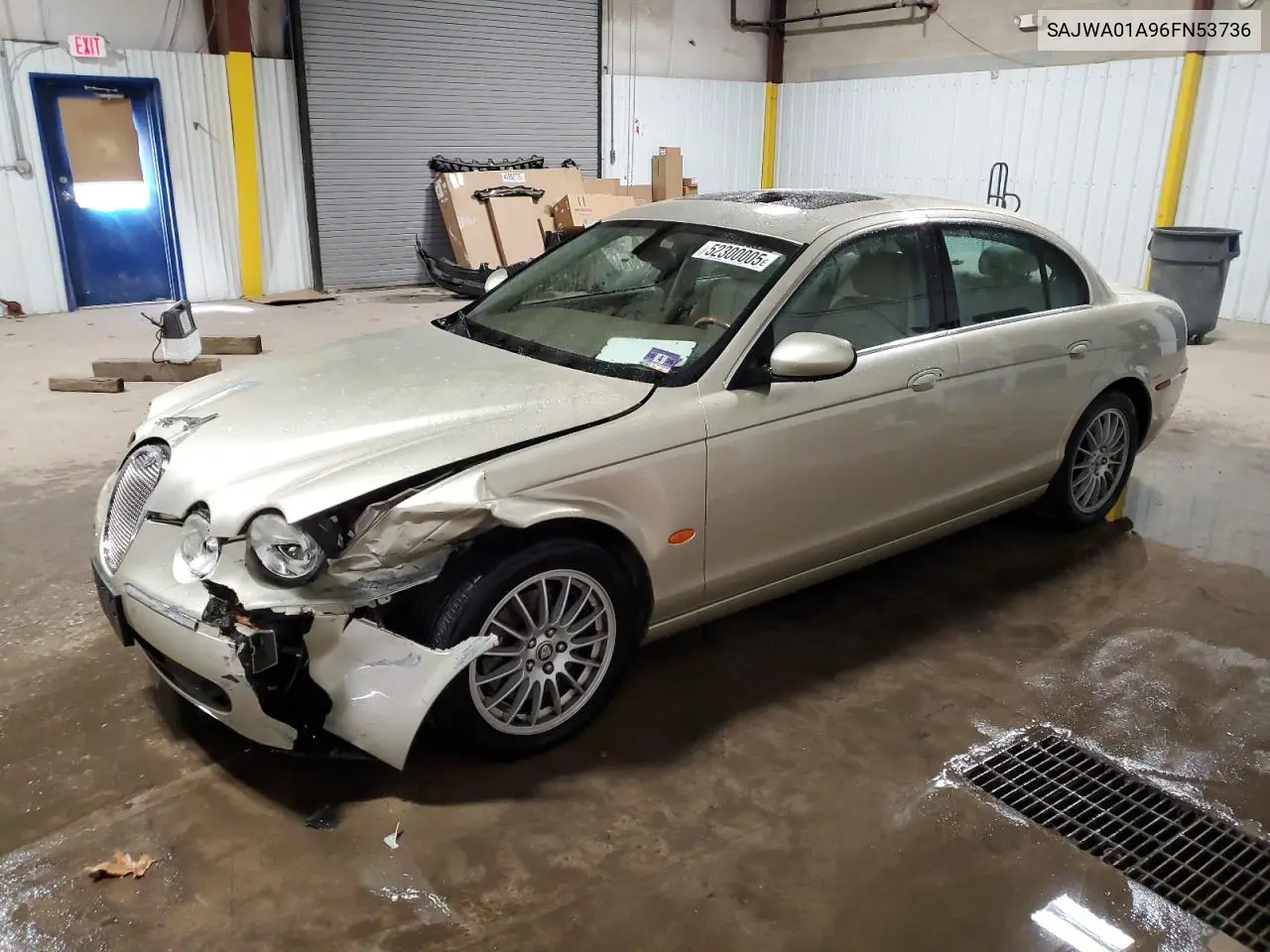 2006 Jaguar S-Type VIN: SAJWA01A96FN53736 Lot: 52300005