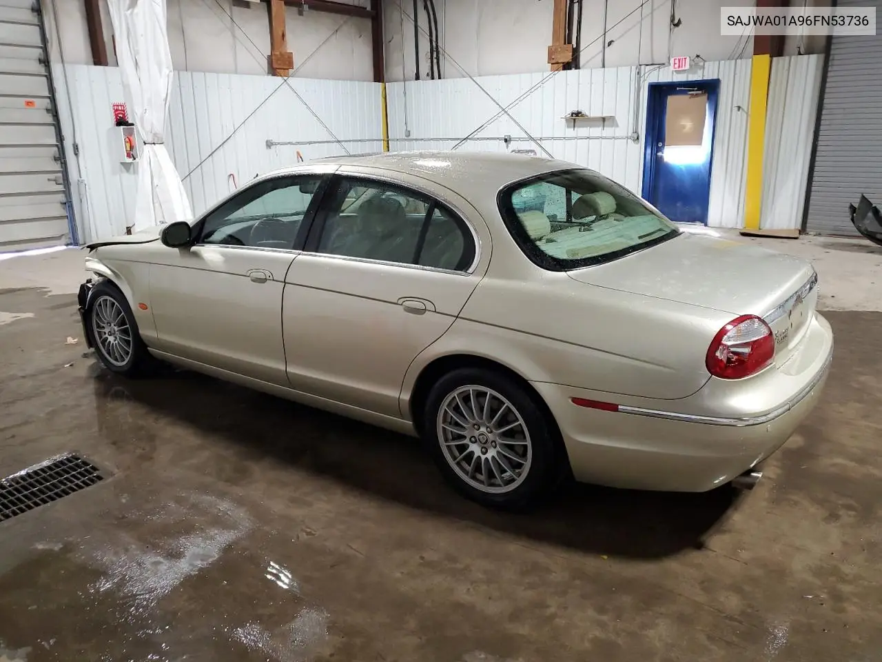 2006 Jaguar S-Type VIN: SAJWA01A96FN53736 Lot: 52300005