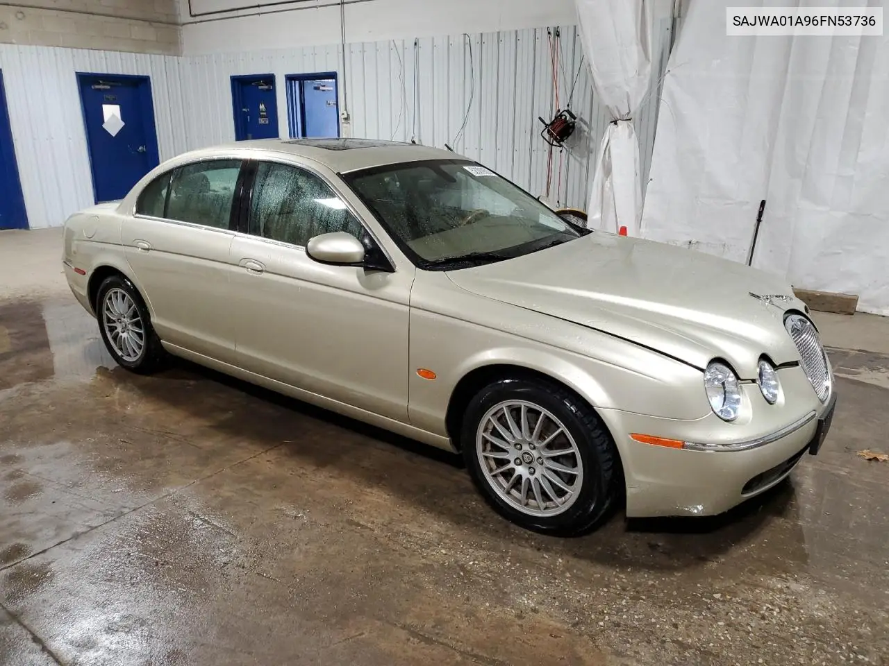 2006 Jaguar S-Type VIN: SAJWA01A96FN53736 Lot: 52300005