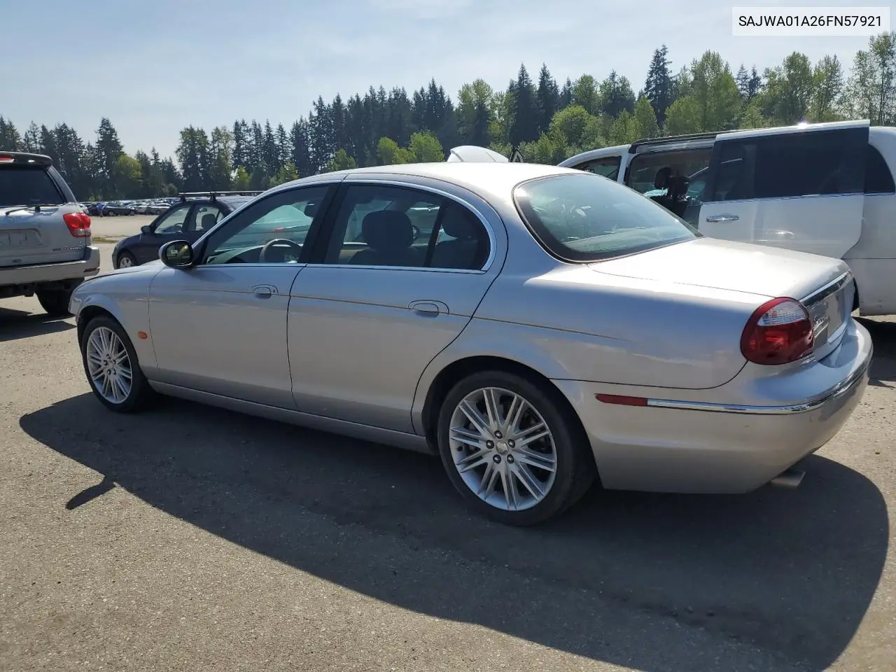2006 Jaguar S-Type VIN: SAJWA01A26FN57921 Lot: 53577875