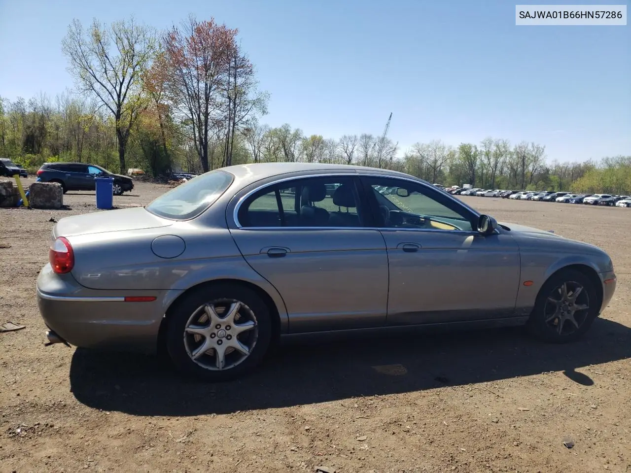 2006 Jaguar S-Type 4.2 VIN: SAJWA01B66HN57286 Lot: 54898945