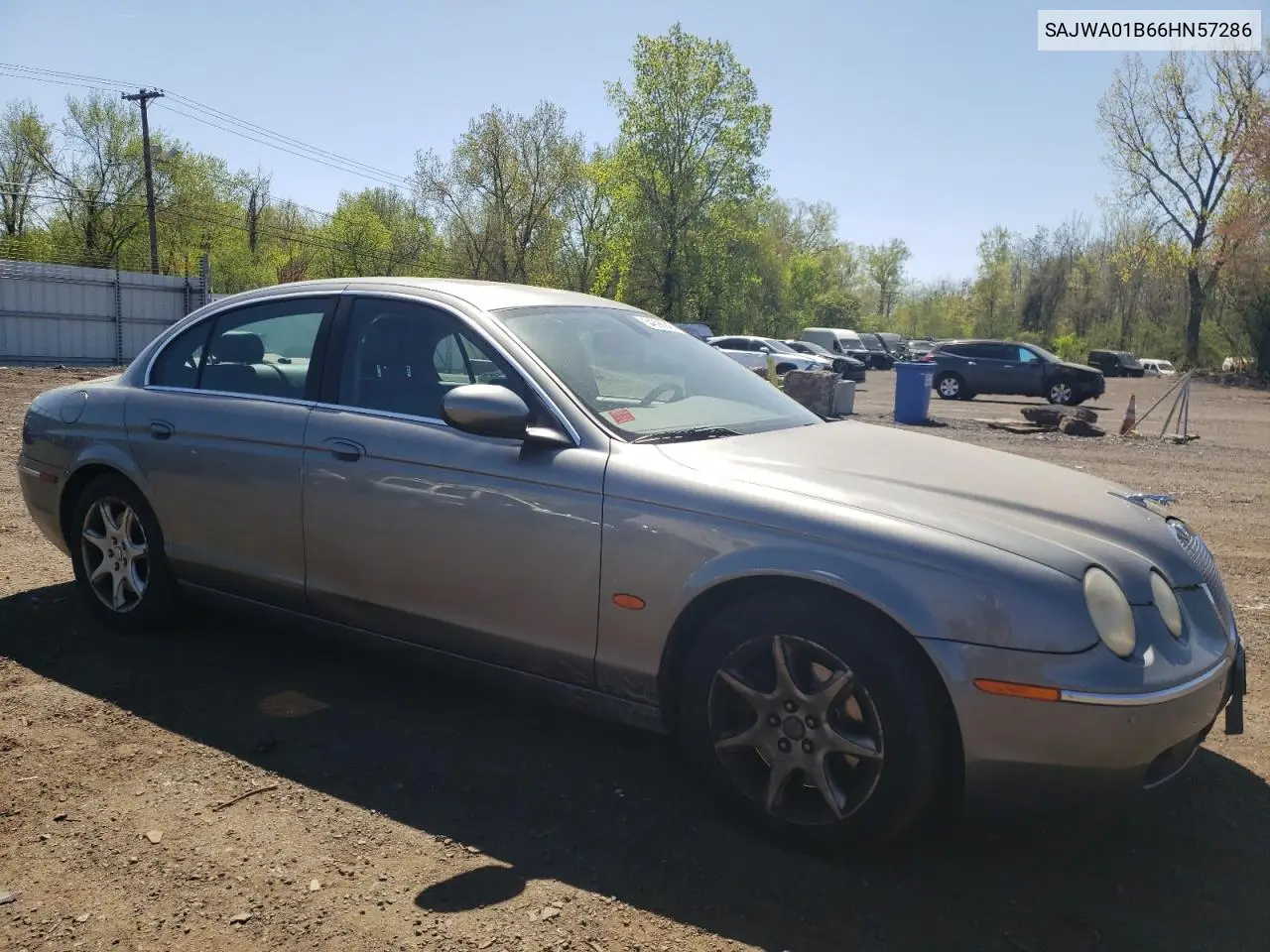 2006 Jaguar S-Type 4.2 VIN: SAJWA01B66HN57286 Lot: 54898945