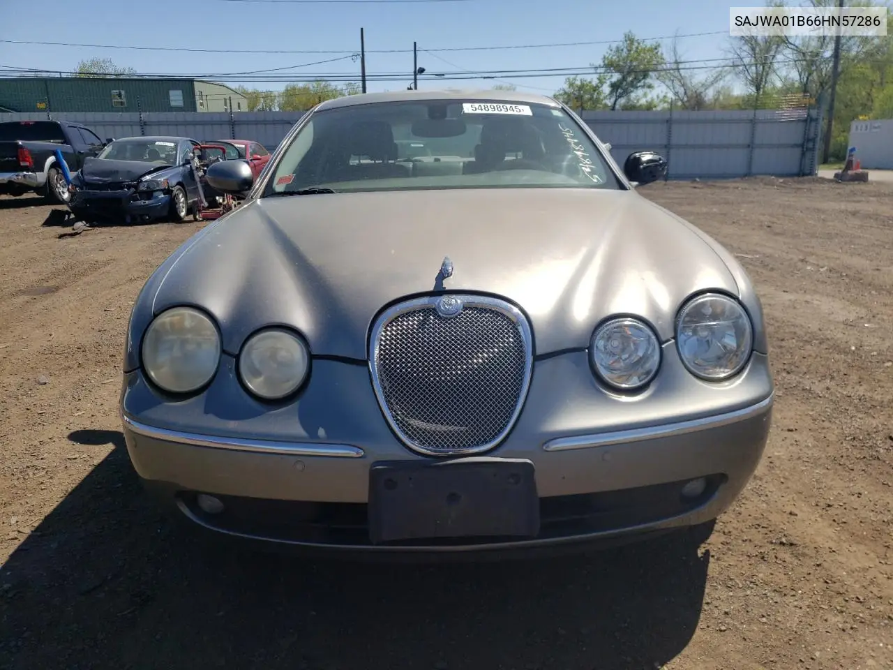 2006 Jaguar S-Type 4.2 VIN: SAJWA01B66HN57286 Lot: 54898945