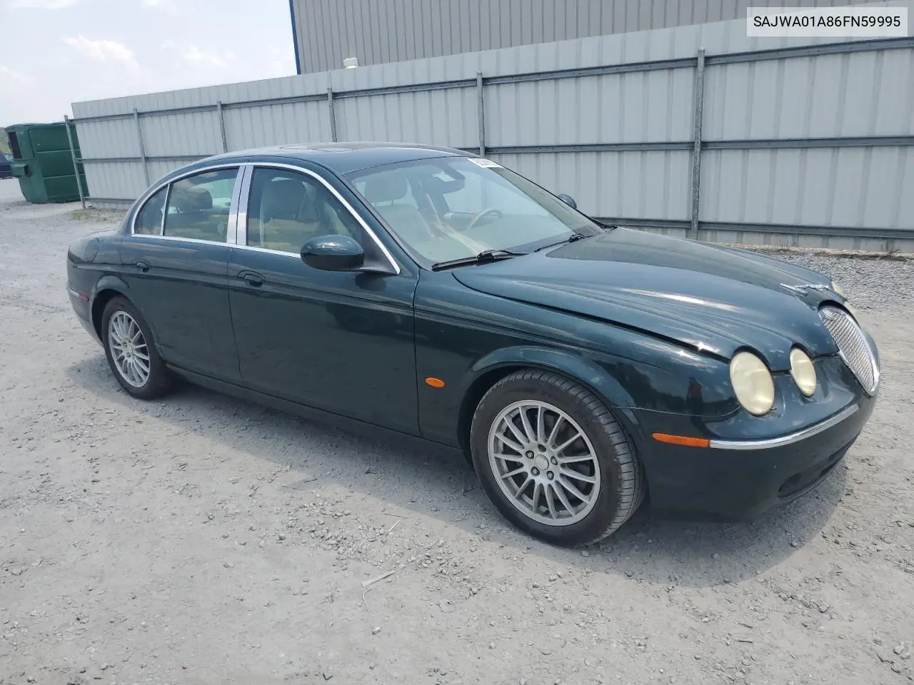 2006 Jaguar S-Type VIN: SAJWA01A86FN59995 Lot: 62366555