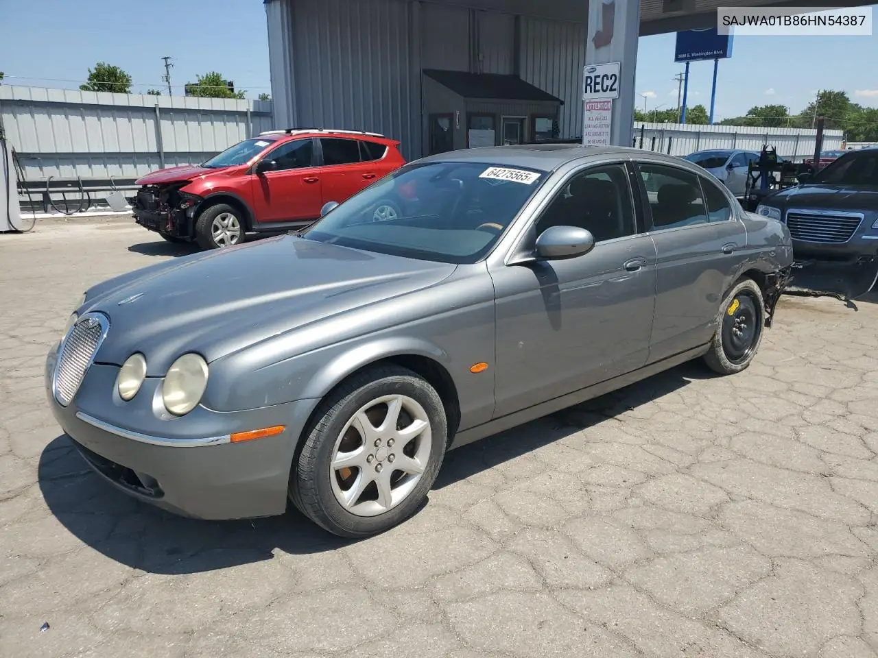 2006 Jaguar S-Type 4.2 VIN: SAJWA01B86HN54387 Lot: 64275565